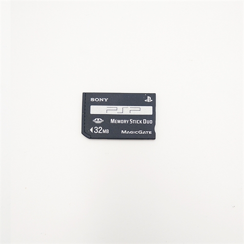 PSP Memory Card - Memory Stick Duo - 32MB (B Grade) (Genbrug)